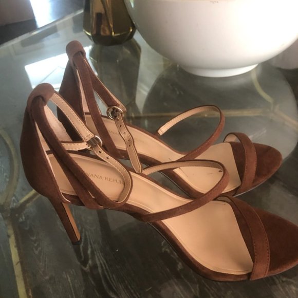 Banana Republic brown suede shoes SIZE 9 - Picture 4 of 4